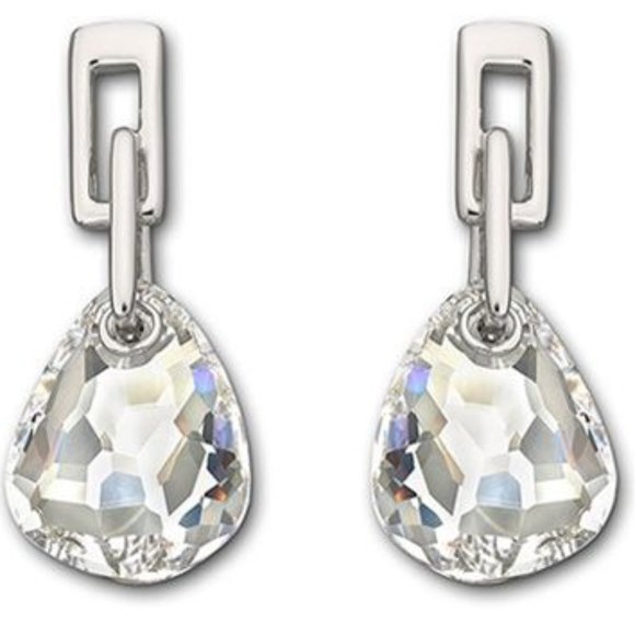 Swarovski Jewelry - Swarovski Parallele Pierced Crystal earrings